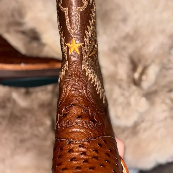 Brand New One of a Kind Custom Womens Lucchese Boots, 7B - Picture 11 of 16